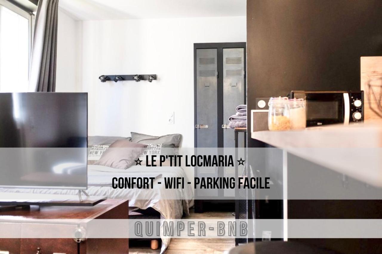Le Ptit Locmaria - Calme - Wifi - Proche Centre Ville Quimper Bagian luar foto